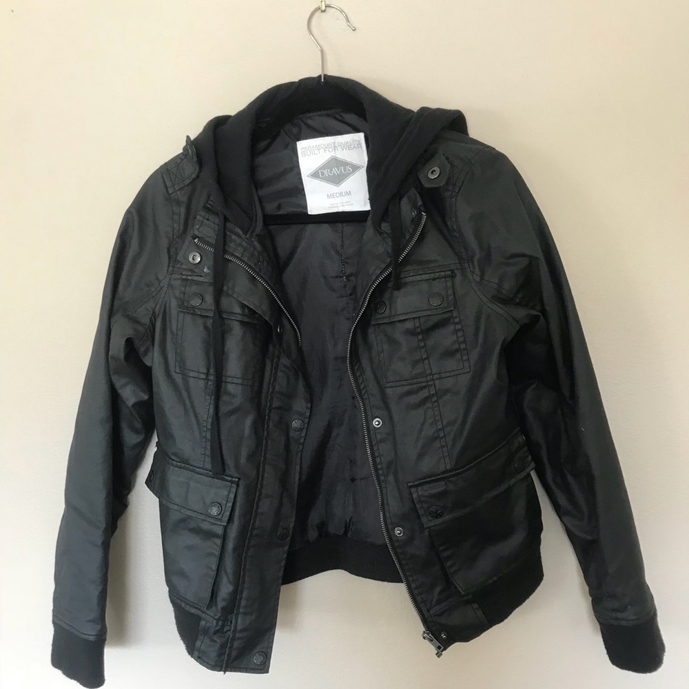 MENS Jacket with hoodie attached